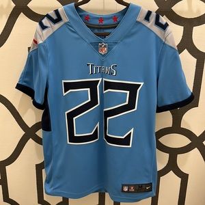 Nike Titans Derrick Henry Vapor light blue jersey